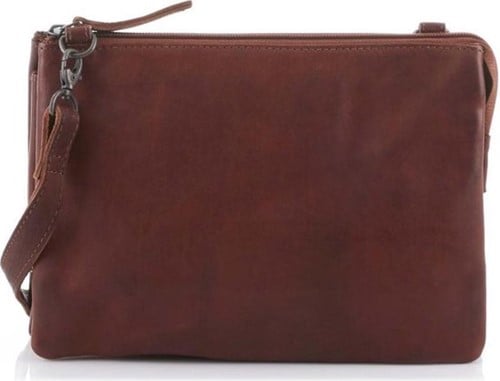 Bear Callisto Pelle Schoudertas Bea Cognac