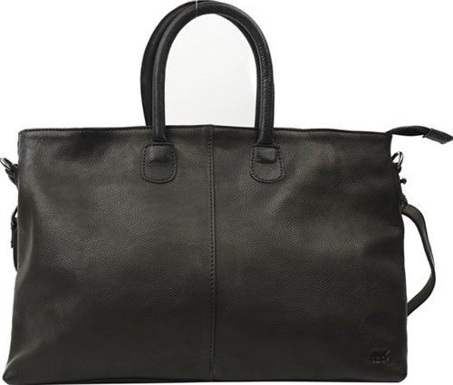 Bear Callisto Pelle Zavia Leren Handtas / Schoudertas  Black