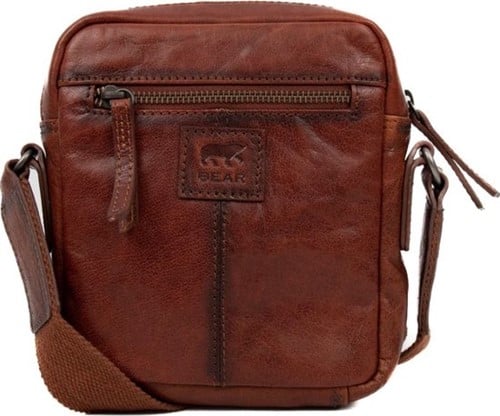 Bear Design Harry Reportertas / Crossbodytas - Cognac
