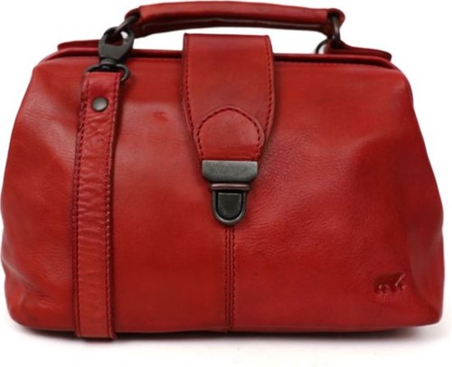 Bear Design Julia S Leren Clippertas / Dokterstas - Rood