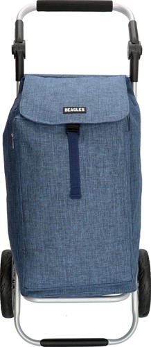 Beagles Alberic Boodschappenkar / Shoppingtrolley - Blauw-2