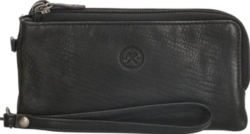 Hide & Stitches  Paint Rock Ritsportemonee / Clutch Black