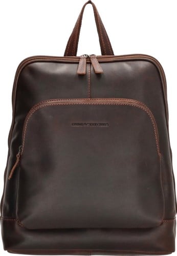 Hide & Stitches Japura Rugzak Donkerbruin