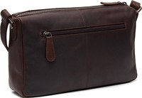 The Chesterfield Brand Alberta Waxed Pull Up Schoudertas - Bruin-3
