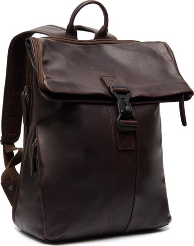 Chesterfield Savona Waxed Pull Up Rugzak - Bruin