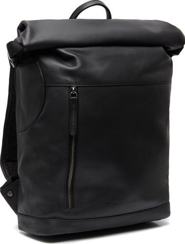 Chesterfield Mazara Waxed Pull Up Rugzak - Zwart