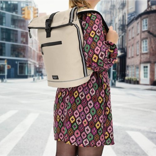 Beagles Originals Bicycle Originals Fietstas met 15,6 inch laptopvak - Lichttaupe-3