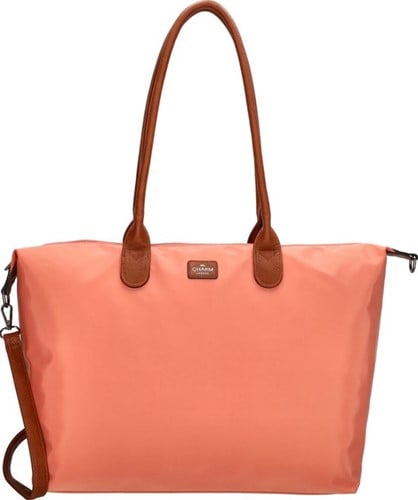 Charm London Buckingham Laptoptas - Koraalrood