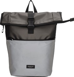 Beagles Originals Multicolor Originals Rolltop Laptoprugzak - 15,6 inch - Zilver