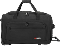 Enrico Benetti Brussels Wieltas 50 cm - Reistas 45 Liter - Zwart