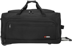 Enrico Benetti Brussels Wieltas 60 cm - Reistas 60 Liter - Zwart