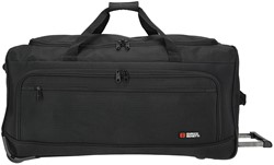 Enrico Benetti Brussels Wieltas 70 cm - Reistas 79 Liter - Zwart