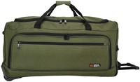 Enrico Benetti Brussels Wieltas 70 cm - Reistas 79 Liter - Olijfgroen