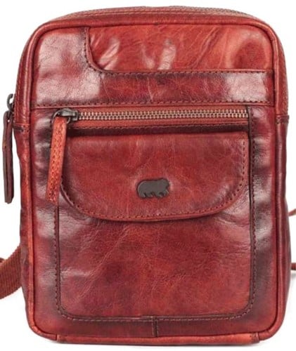 Bear Design Fabian Reportertas / Crossbodytas - Cognac