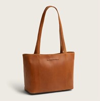 The Chesterfield Brand Anira Waxed Pull Up Shopper - Cognac