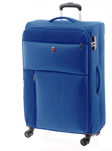 Gladiator Arctic Grote Koffer - 78 cm - 93/103 liter - Expandable - TSA slot - Blauw