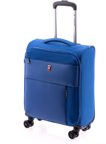 Gladiator Arctic Handbagage Koffer - 55 cm - 36 liter - TSA slot - Blauw