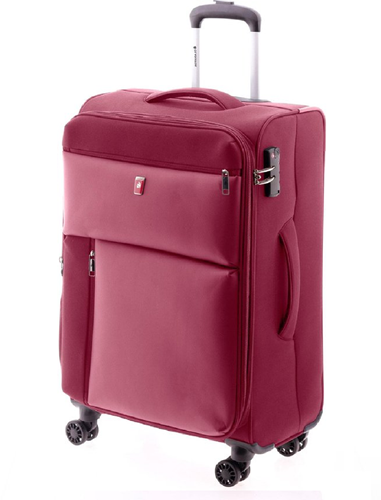 Gladiator Arctic Middelgrote Koffer - 66 cm - 66/74 liter - Expandable - TSA slot - Rood