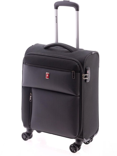 Gladiator Arctic Handbagage Koffer - 55 cm - 36 liter - TSA slot - Zwart