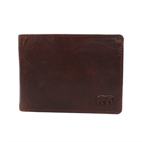 Bear Design Ibra Leren Billfold - Cognac