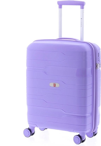 Gladiator Boxing Handbagage Koffer 55 cm - 36/40 liter - Expandable - TSA slot - Lila
