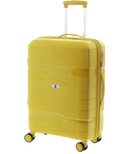 Gladiator Boxing Middelgrote Koffer - 67 cm - 70/80 liter - Expandable - TSA slot - Kurkumageel