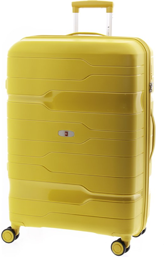 Gladiator Boxing Grote Koffer - 77 cm - 105/115 liter - Expandable - TSA slot - Kurkumageel