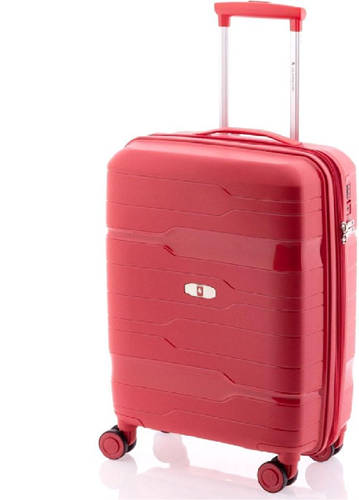 Gladiator Boxing Handbagage Koffer Expandable - 55 cm - 36/40 liter - Expandable - TSA slot - Rood