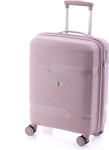 Gladiator Boxing Handbagage Koffer Expandable - 55 cm - 36/40 liter - Expandable - TSA slot - Metallic Pink