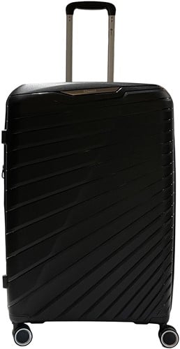 Benzi Salvador Grote Koffer 75 cm - 95/102 liter - Expandable - Zwart