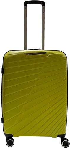 Benzi Salvador Middelgrote Koffer 65 cm - 65/70 liter - Expandable - Limegroen