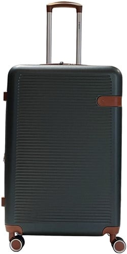 Benzi Rota Grote Koffer 75 cm - 92/100 liter - Expandable - Donkergroen