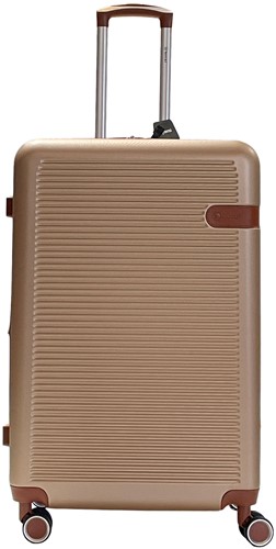 Benzi Rota Grote Koffer 75 cm - 92/100 liter - Expandable - Champagne