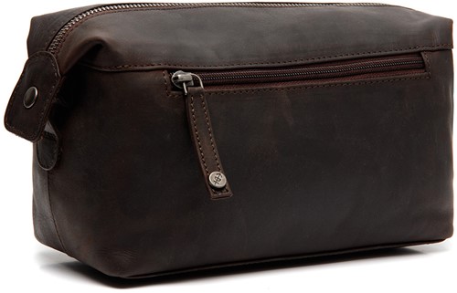 Chesterfield Westport Waxed Pull Up Toilettas - Bruin