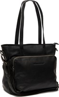 The Chesterfield Brand Alicante Waxed Pull Up Shopper - Zwart