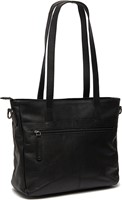 The Chesterfield Brand Alicante Waxed Pull Up Shopper - Zwart-3