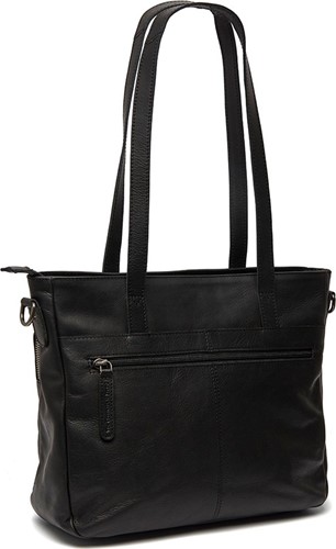 The Chesterfield Brand Alicante Waxed Pull Up Shopper - Zwart-3