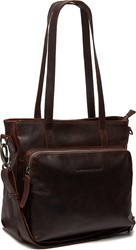 The Chesterfield Brand Alicante Waxed Pull Up Shopper - Bruin