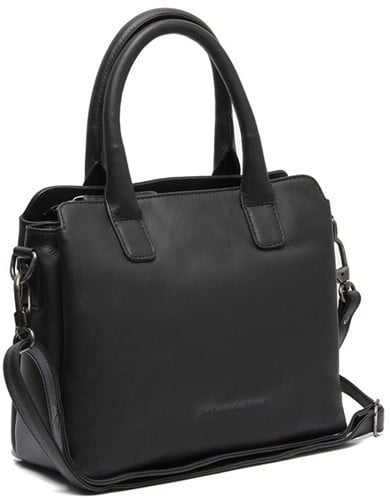 Chesterfield Hermosa Waxed Pull Up Handtas / Schoudertas - Zwart