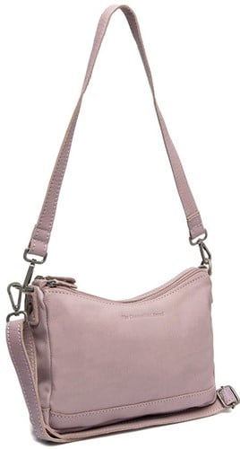 Chesterfield Irving Washed Waxed Pull Up Hobotas / Schoudertas - Lavender Lila