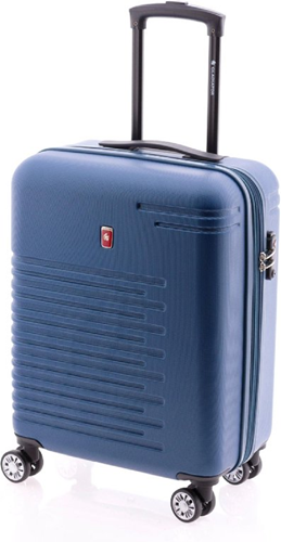 Gladiator Cactus Handbagage Koffer - 55 cm - 36/40 liter - Expandable - TSA slot - Donkerblauw