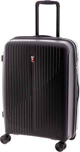 Gladiator Calypso Middelgrote Koffer - 63 cm - 64/70 liter - Expandable - TSA slot - Zwart