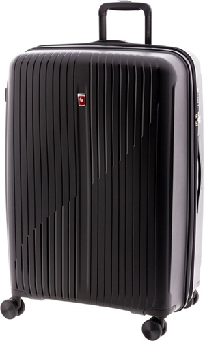 Gladiator Calypso Grote Koffer - 73 cm - 93/104 liter - Expandable - TSA slot - Zwart