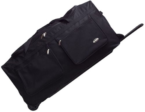 Castillo Amber XXL Wieltas / Reistas met 3 Wielen - 90 cm - 165 liter - Zwart