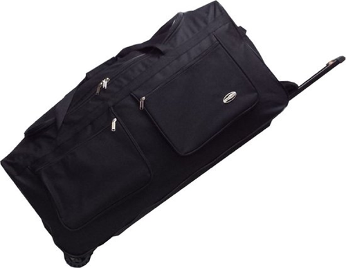 Castillo Cliff XL Wieltas / Reistas met 3 Wielen - 80 cm - 120 liter - Zwart