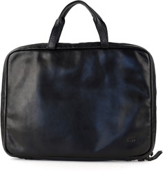 Bear Design Cleo Leren Aktetas - Zwart