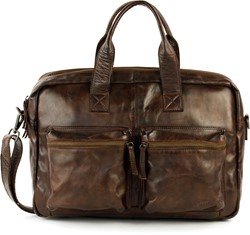 Bear Design Lou Laptoptas 15,6 inch - Bruin