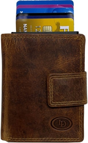 LD Hunter Safety Wallet / Creditcardhouder - Bruin