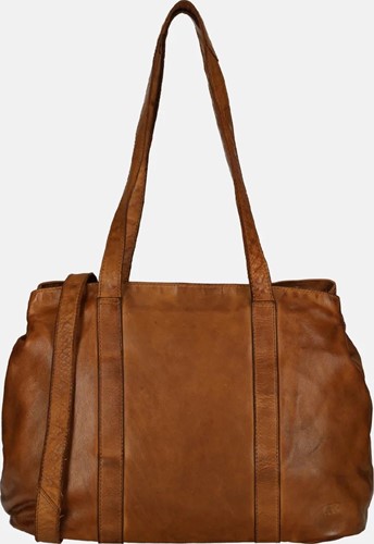 Bear Design Bente Leren Handtas / Shopper - Cognac