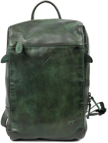 Bear Design Sil Leren Rugzak - Groen